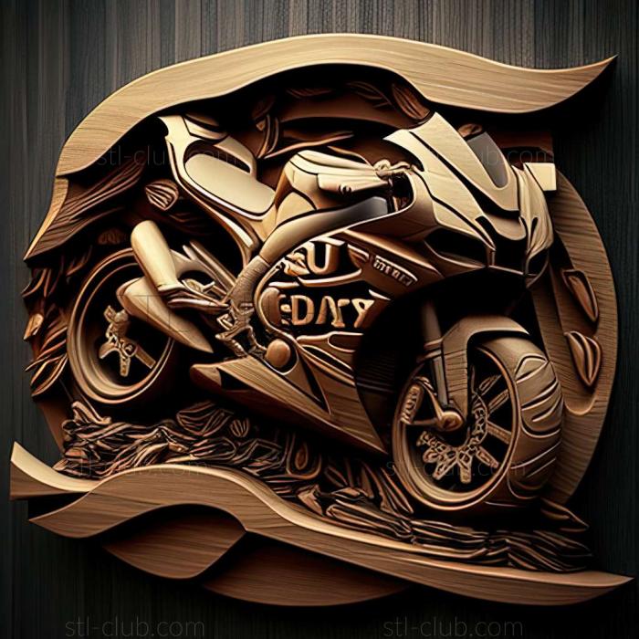 3D модель Yamaha YZF R1M (STL)